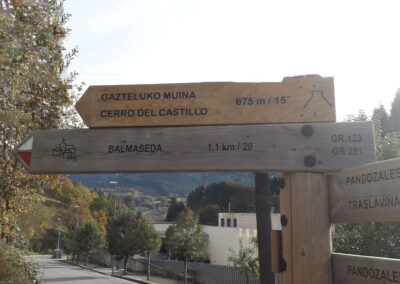 Área histórico-patrimonial del Cerro del Castillo. Balmaseda